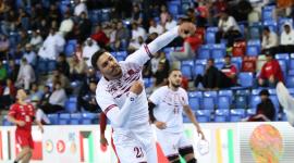 من مباراة النهائي بين قطر واليابان