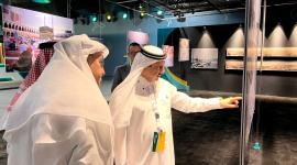 رئيس مجلس إدارة غرفة قطر خلال مشاركته في منتدى مكة للحلال والمعرض المصاحب