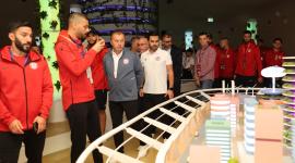 جانب من الزيارة