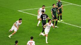 لقطة من مباراة طاجيكستان والإمارات