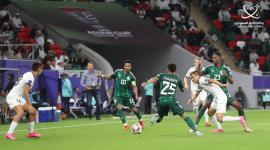 من مباراة المنتخب السعودي وقيرغيزيا