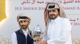 جانب من تتويج الفائزين