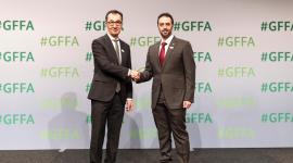 جانب من المشاركة القطرية بالمنتدى