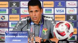 المغربي حسين عموتة مدرب المنتخب الأردني