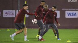 من تدريبات منتخبنا الوطني اليوم