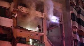 الشقة التي تضم مكتب "حماس" والتي استهدفت بغارة إسرائيلية