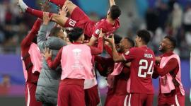 لاعبو منتخب قطر