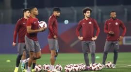 من تدريبات منتخبنا الوطني