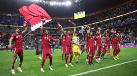 لاعبو منتخب قطر