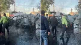 لقطة من محيط حادث الاغتيال