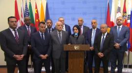 جانب من الوقفة الإعلامية