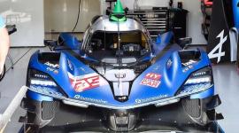 إحدى السيارات المشاركة في مهرجان لوسيل للسرعة