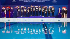 جانب من تتويج الفائزين