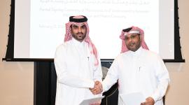 جانب من توقيع مذكرة التفاهم