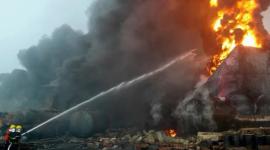 الانفجار ناجم عن تسرب الألومنيوم المنصهر