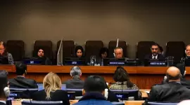 الوفد القطري المشارك في الاجتماع