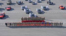 صورة جماعية في ختام التمرين