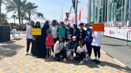 جانب من السباق