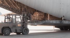 طائرة المساعدات القطرية