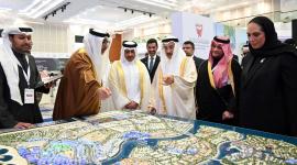 جانب من المشاركة القطرية في القمة