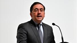 وزير الخارجية الاسباني خوسيه مانويل ألباريس