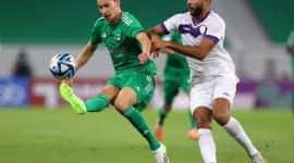 مباراة سابقة بين الأهلي ومعيذر