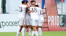 لاعبو منتخب فلسطين