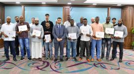 متدربو برنامج التخليص الجمركي