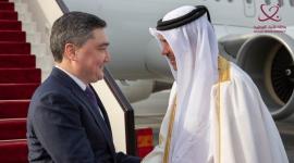 جانب من استقبال رئيس وزراء كازاخستان