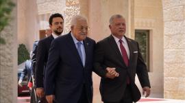 عاهل الأردن الملك عبدالله الثاني والرئيس الفلسطيني محمود عباس