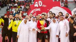تتويج فريق الريان بلقب البطولة