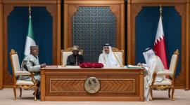 جانب من توقيع الاتفاقيات