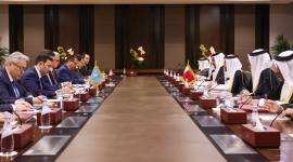 جانب من جلسة المباحثات