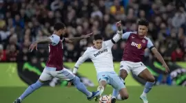 جانب من المباراة