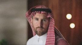 ليونيل ميسي بالزي السعودي