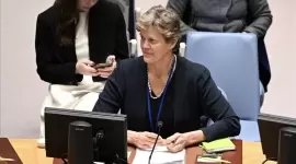 مندوبة بريطانيا الدائمة لدى الأمم المتحدة باربارة وودوارد