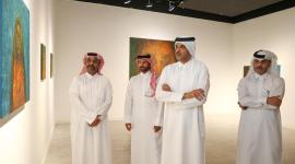 جانب من افتتاح المعرض