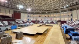 جانب من استعدادات استضافة البطولة