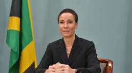 كامينا جونسون سميث وزيرة الخارجية والتجارة الخارجية بجامايكا