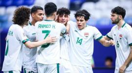 لاعبو منتخب العراق الأولمبي