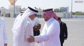 جانب من مراسم المغادرة