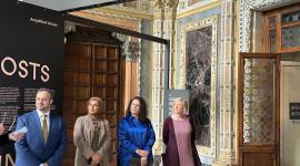 جانب من افتتاح المعرض