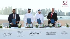 جانب من توقيع اتفاقيات الشراكة