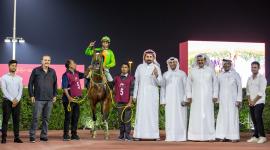 جانب من تتويج الفائزين