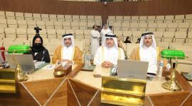 جانب من المشاركة القطرية في الاجتماع