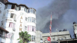 مستشفى العودة في جباليا