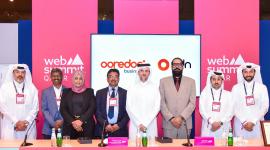 جانب من توقيع الشراكة