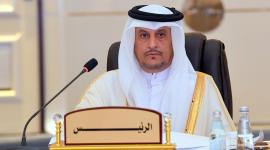 جانب من المشاركة القطرية في الاجتماع