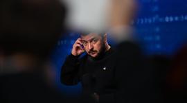 الرئيس فولوديمير زيلينسكي