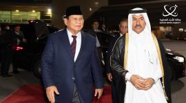 جانب من مراسم المغادرة